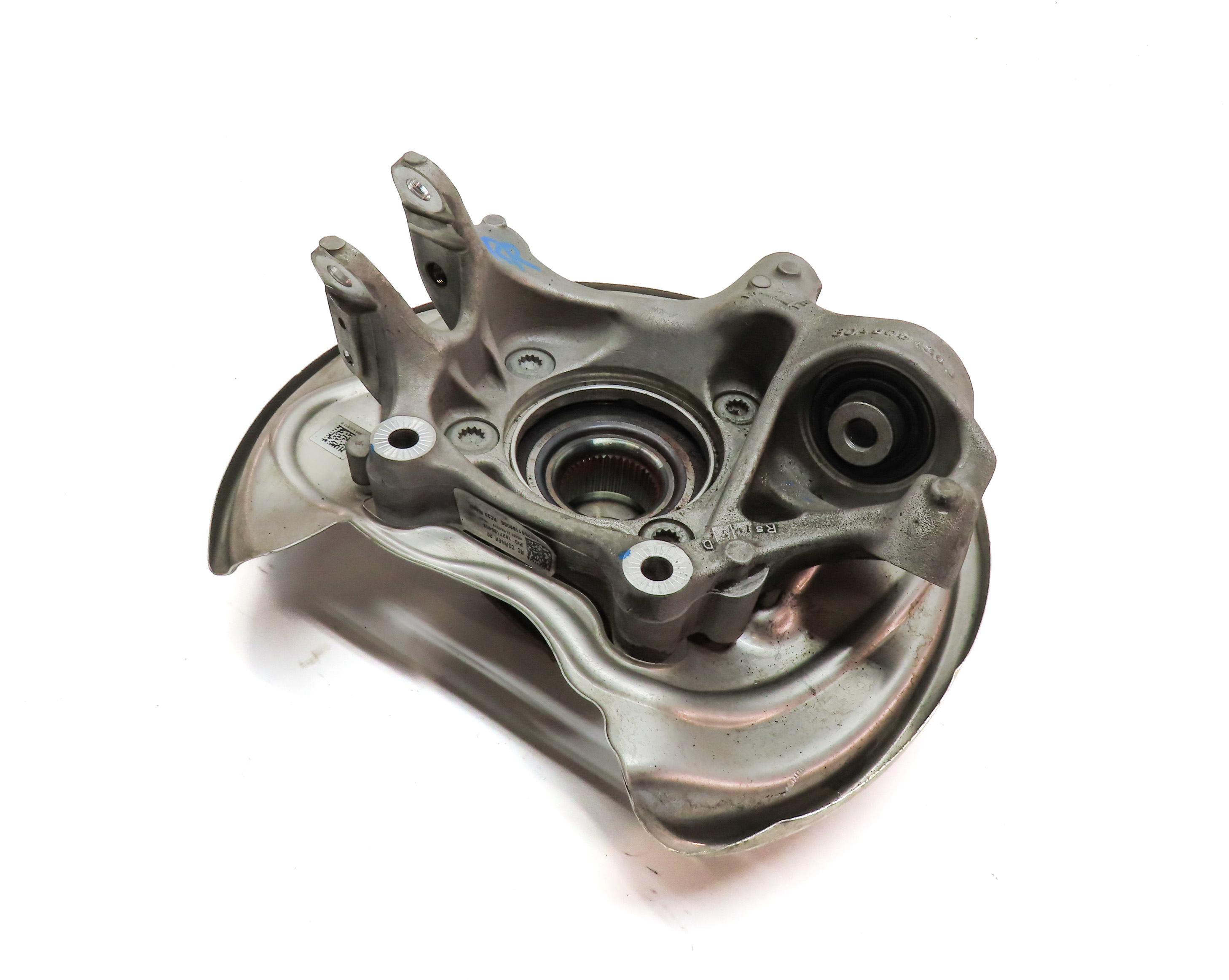 2018-2021 AUDI Q5 SQ5 (FY 80A) RIGHT PASSENGER REAR SPINDLE KNUCKLE WHEEL HUB — exact item pictured